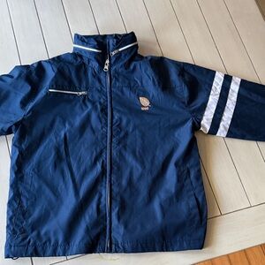 Kids Navy Blue Raincoat